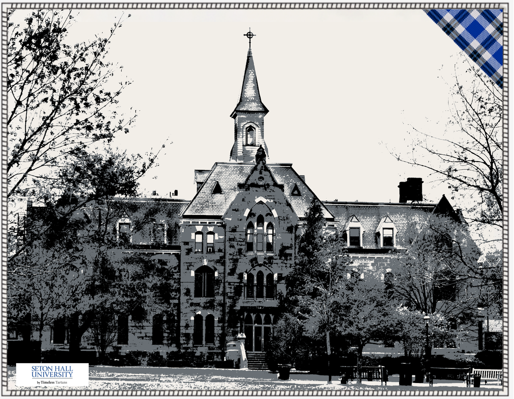 Seton Hall Iconic Image Blanket