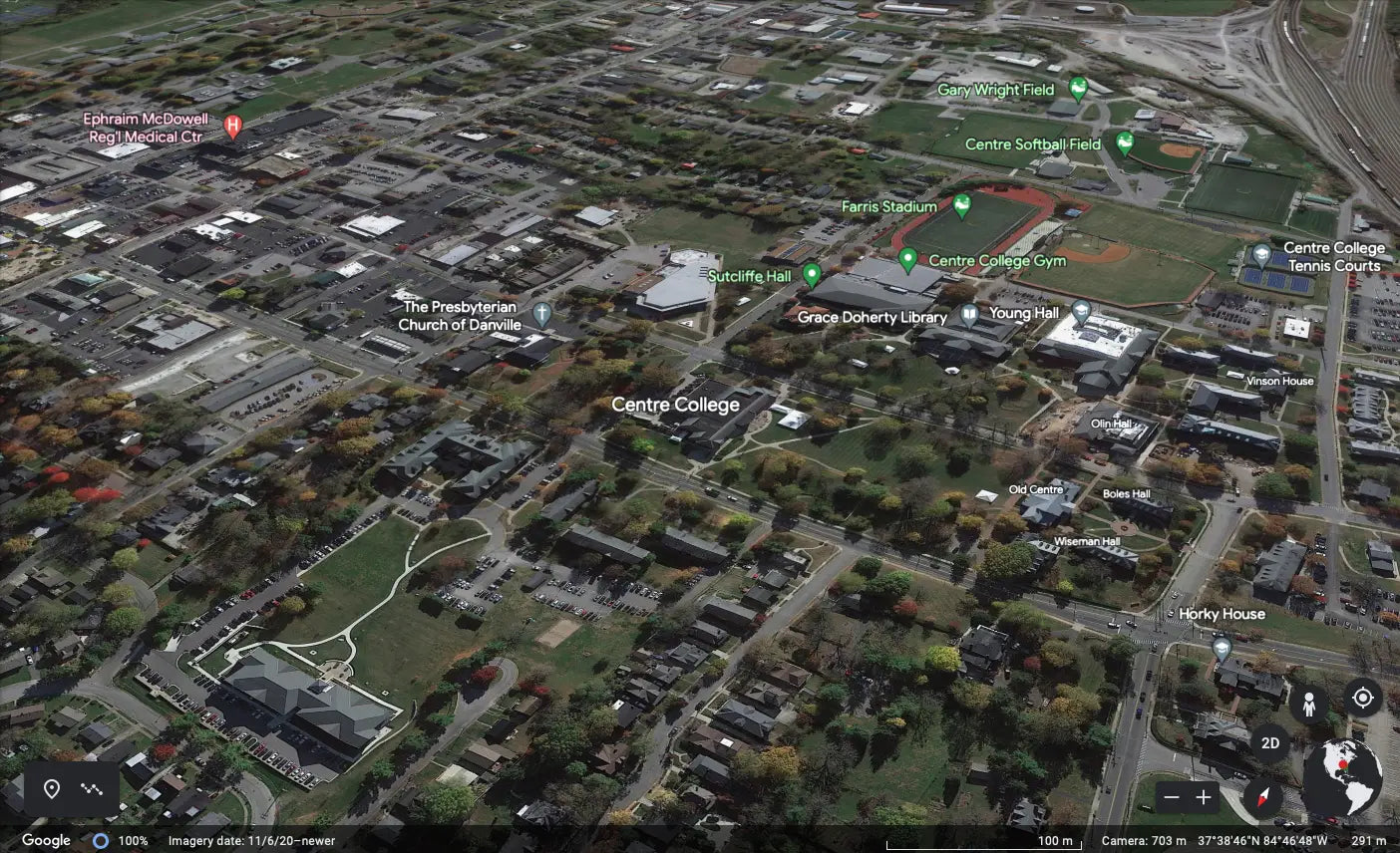 Centre College Tartan