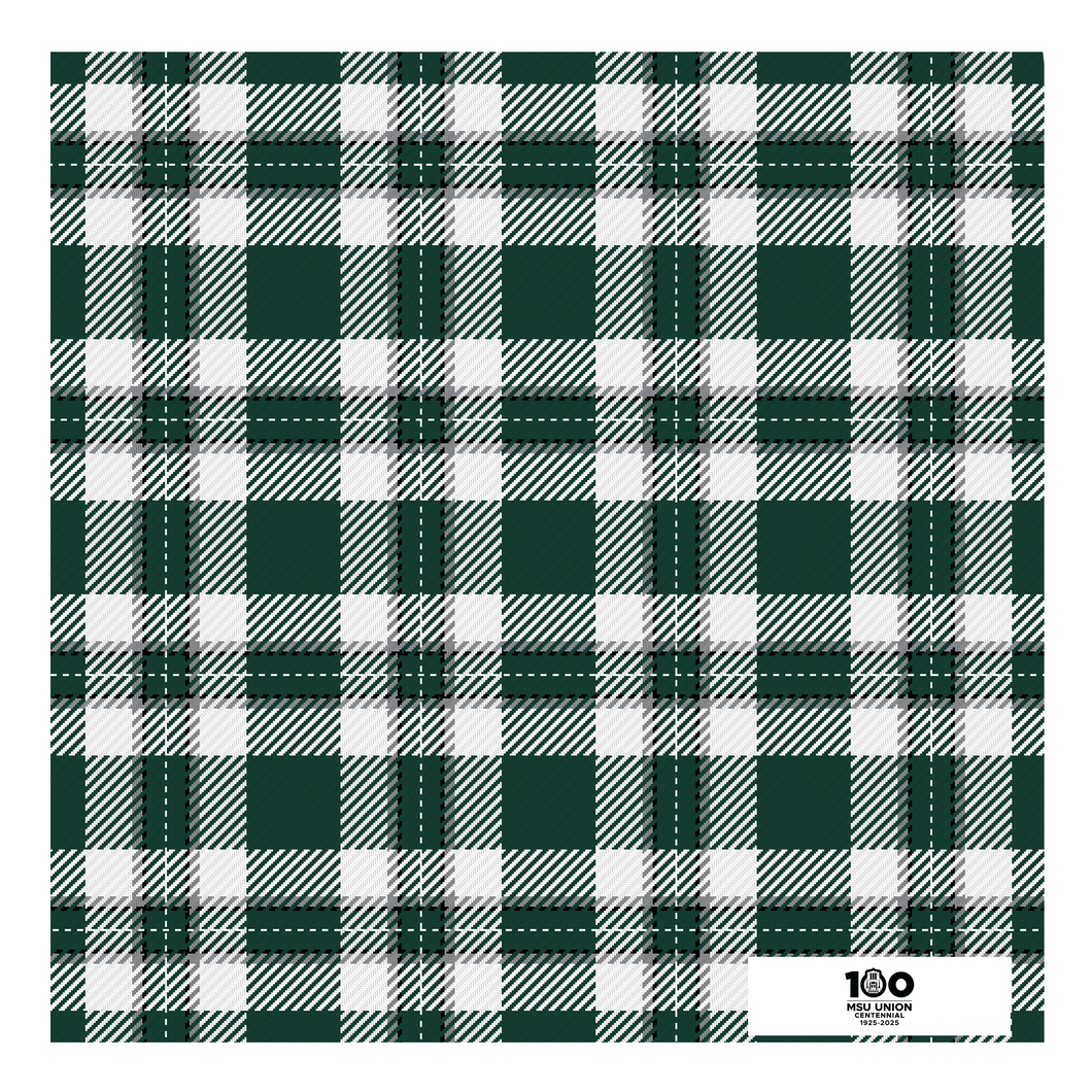 Michigan State Union Handkerchief Scarf