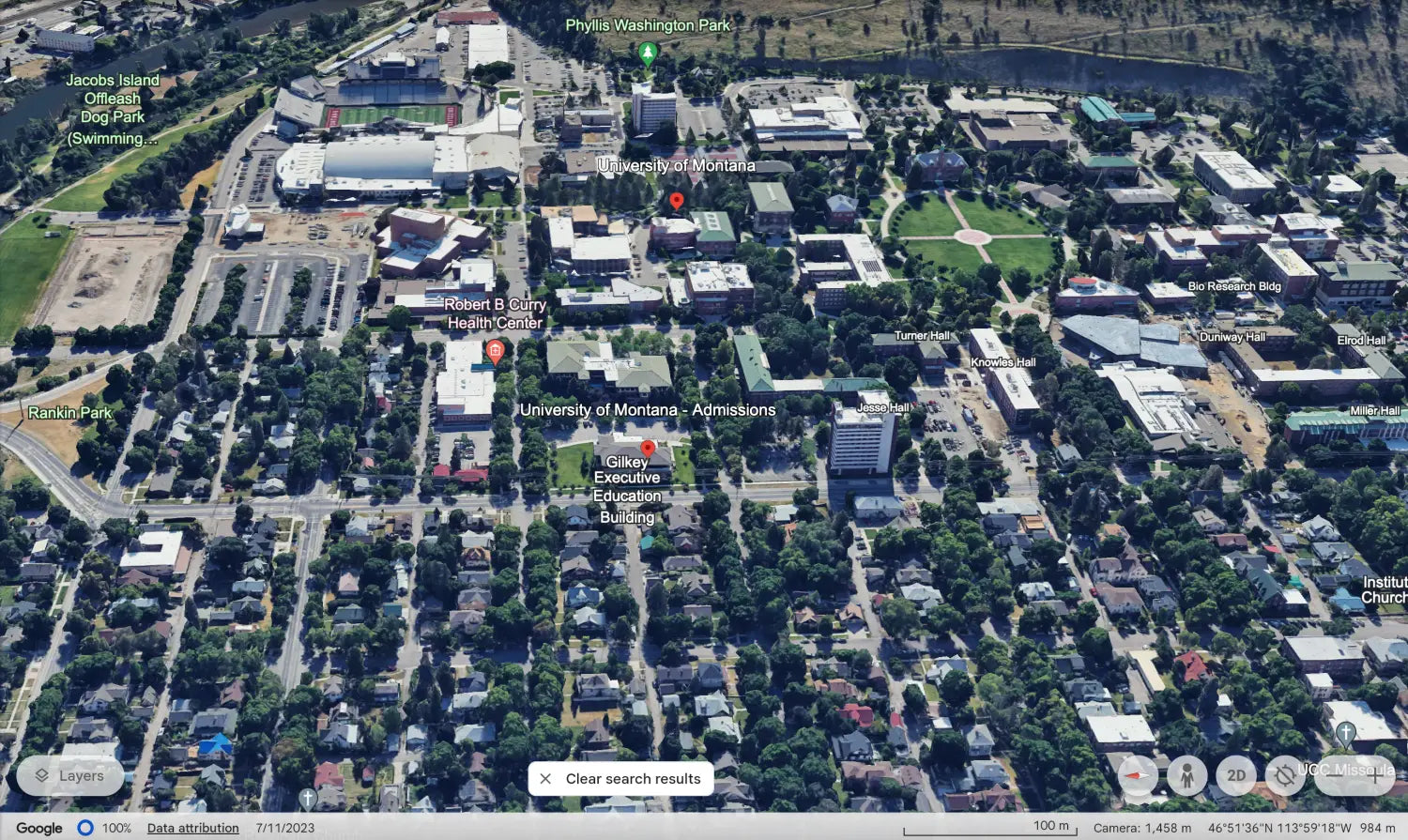 University of Montana Tartan