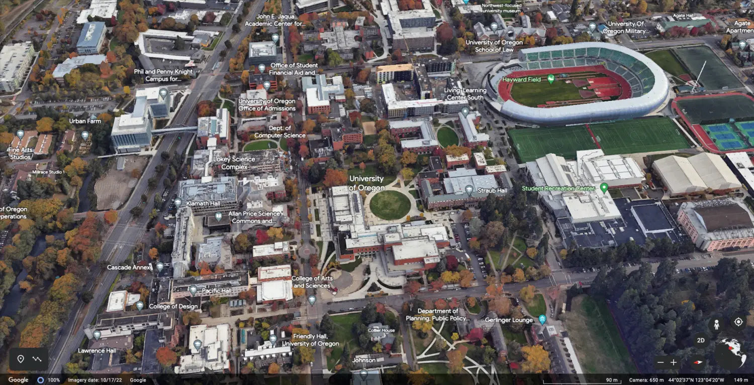 University of Oregon Tartan