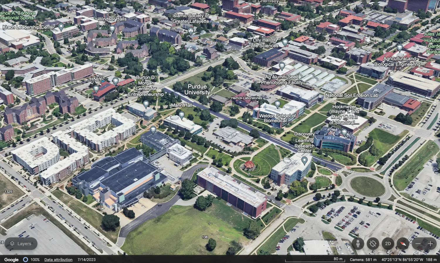 Purdue University Tartan