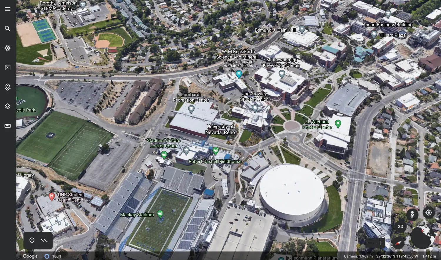 University of Nevada Reno Tartan