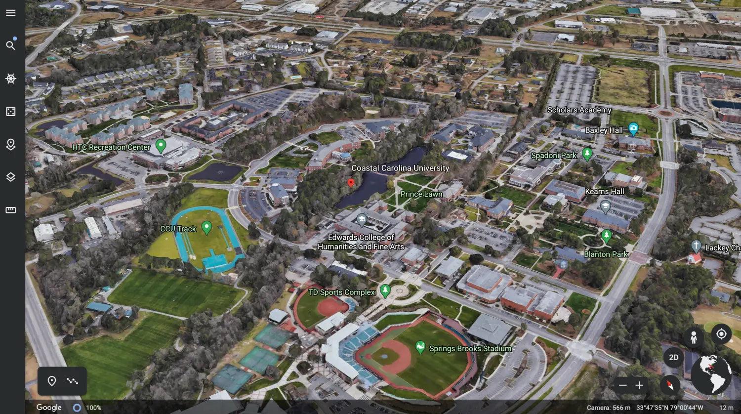 Coastal Carolina University Tartan