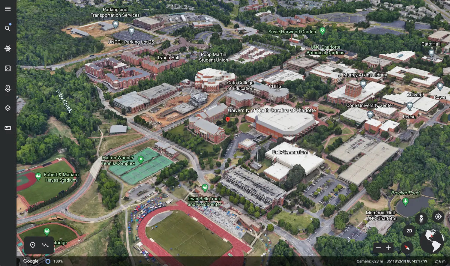 University of North Carolina at Charlotte Tartan