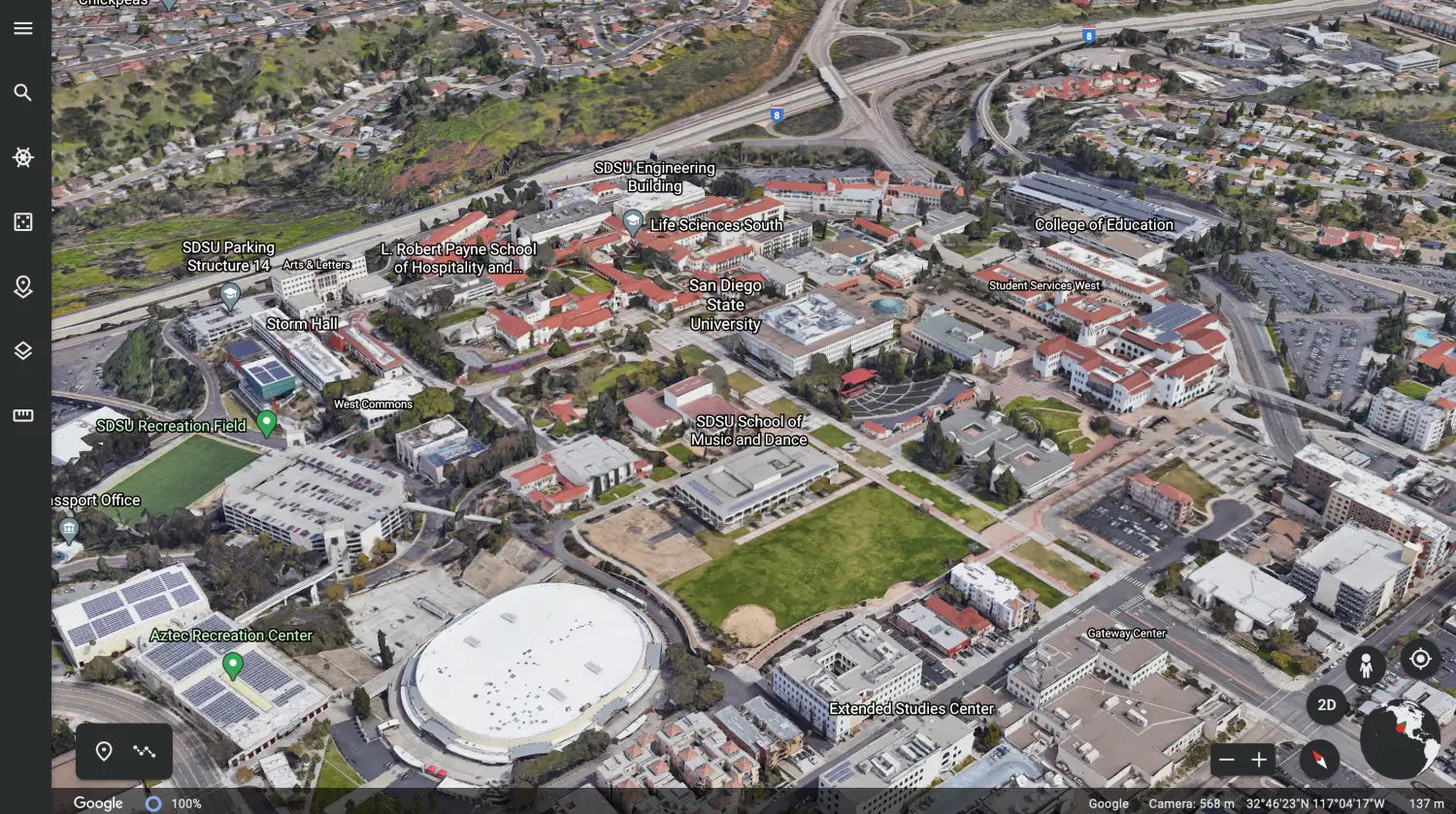 San Diego State University Tartan