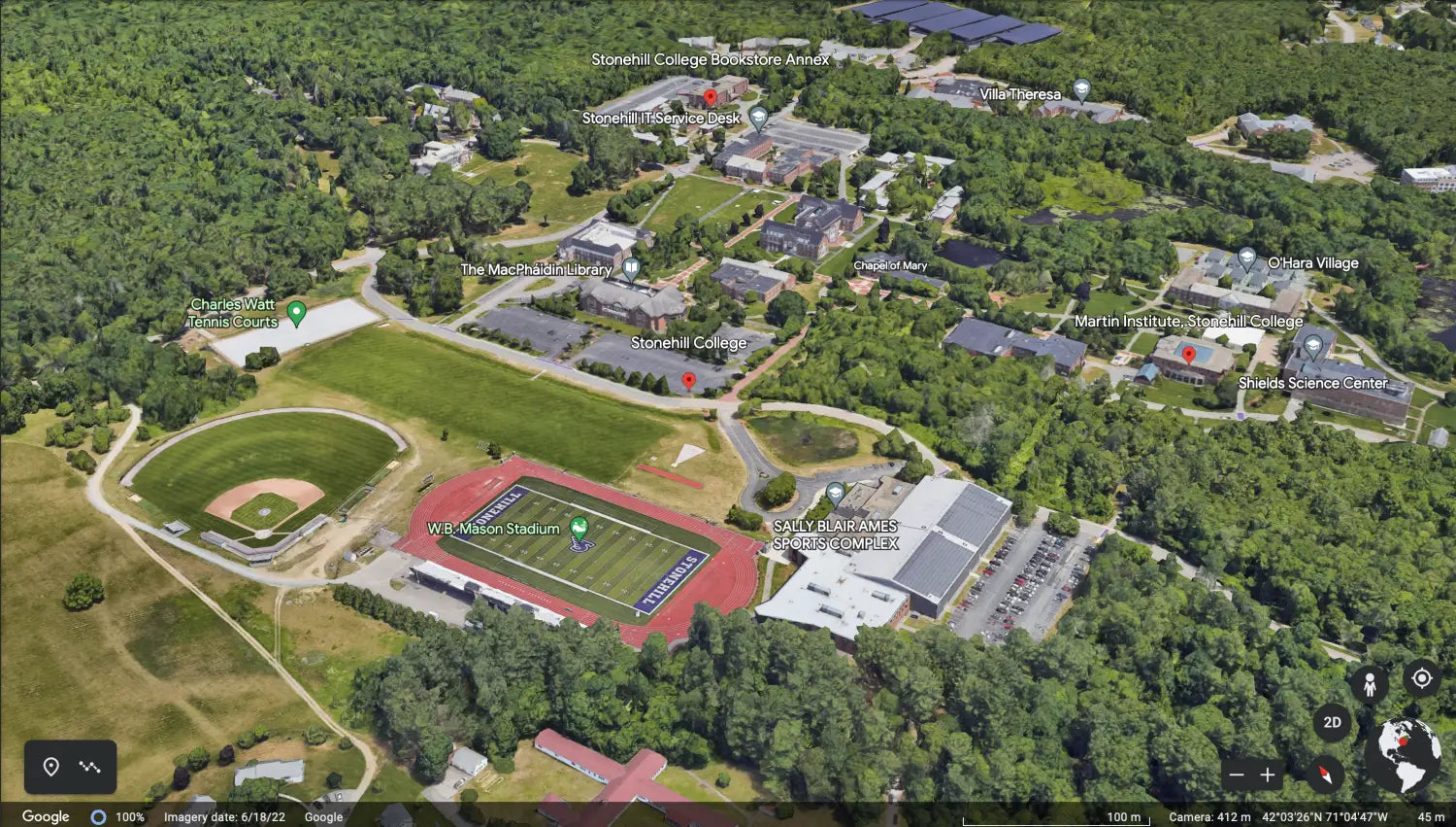 Stonehill College Tartan