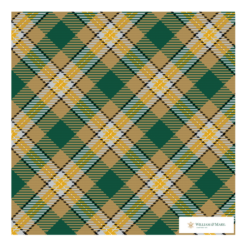 William & Mary Pocket Square