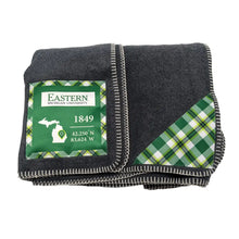 Load image into Gallery viewer, Eastern Michigan Applique Blanket - Applique Blanket
