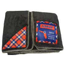 Load image into Gallery viewer, Florida Applique Blanket - Applique Blanket