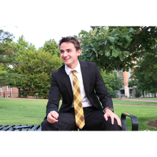 Load image into Gallery viewer, Western Michigan Tie - Silk - Tie